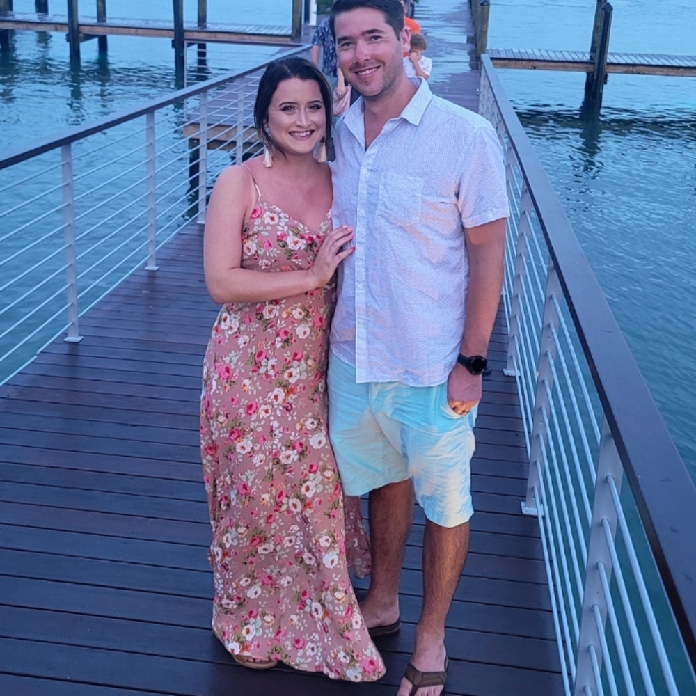 Lulu's Floral Maxi Dress